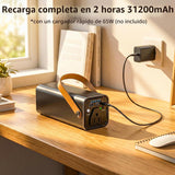 Paopaoyu Banco de energía portátil para portátil con salida de CA d...