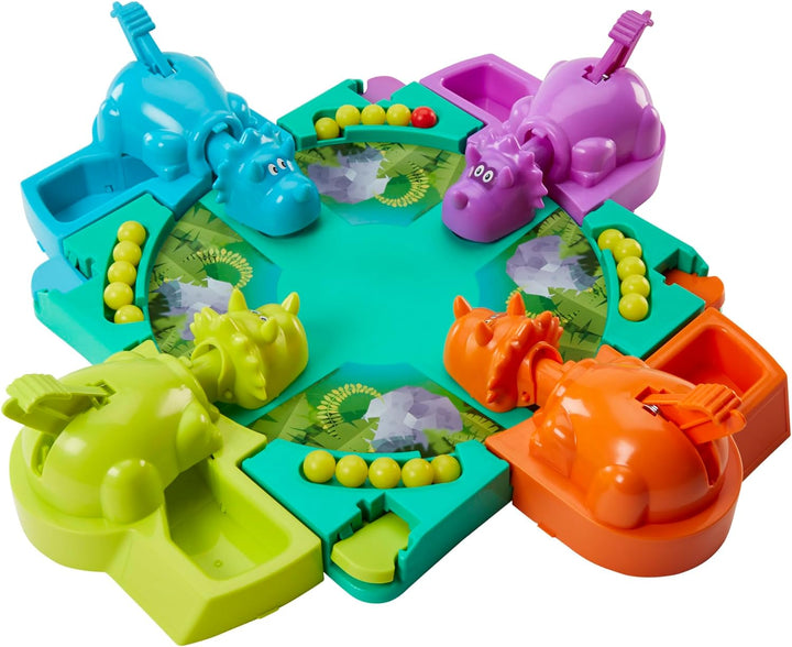 Hasbro Gaming Hungry Hungry Hippos Dino Edition Juego de Mesa, Jueg...