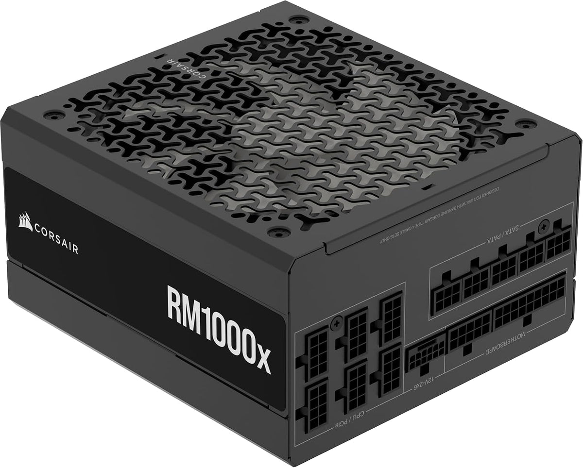 CORSAIR RM1000x ATX 3.1 PCIe 5.1 Ready Fuente de alimentación total...