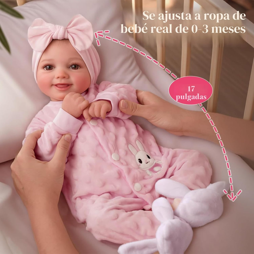 BABESIDE Muñecas de bebé Reborn Sunny - Muñeca de bebé realista de...