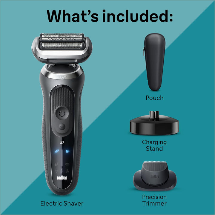 Braun Series 7 - Afeitadora eléctrica para hombres, maquinilla de a...