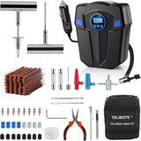 Kit de reparación de neumáticos, compresor de aire portátil para in...