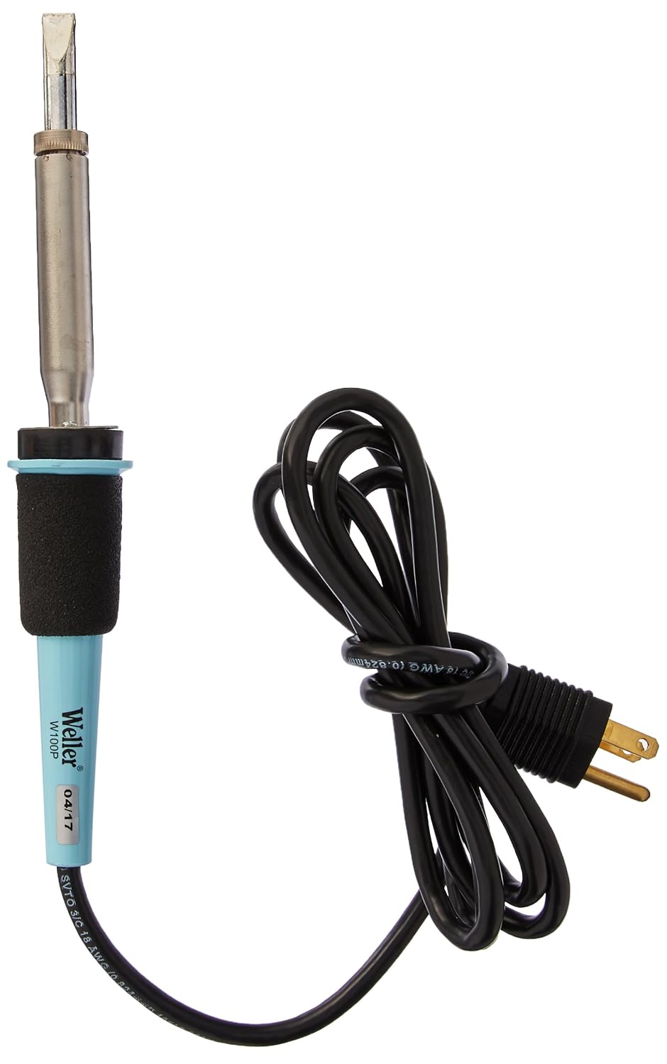 Weller W100PG, Soldador resistente Weller Farenheit con punta CT6F7, 100 W, Grado 700