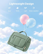 Neceser colgante de viaje para mujer, bolsa de maquillaje grande