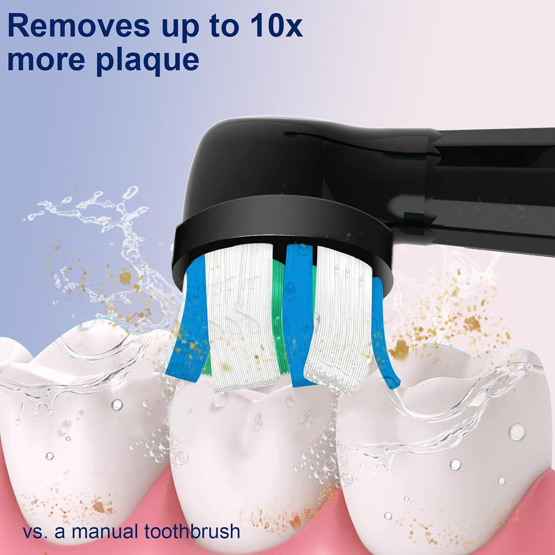 Cabezales de repuesto iO compatibles con Oral B iO, cabezales de ce...