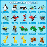 30 paquetes de recuerdos de fiesta de animales para niños