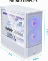 LIAN LI LANCOOL 207 Compacto ATX RGB Caja de Computadora para Juego...