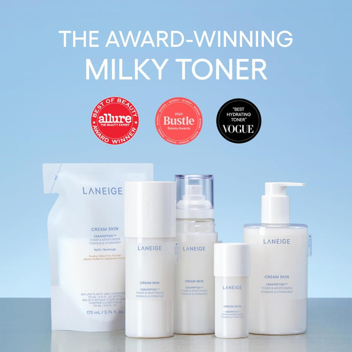 LANEIGE Tónico e hidratante para la piel en crema: Tóner lechoso co...