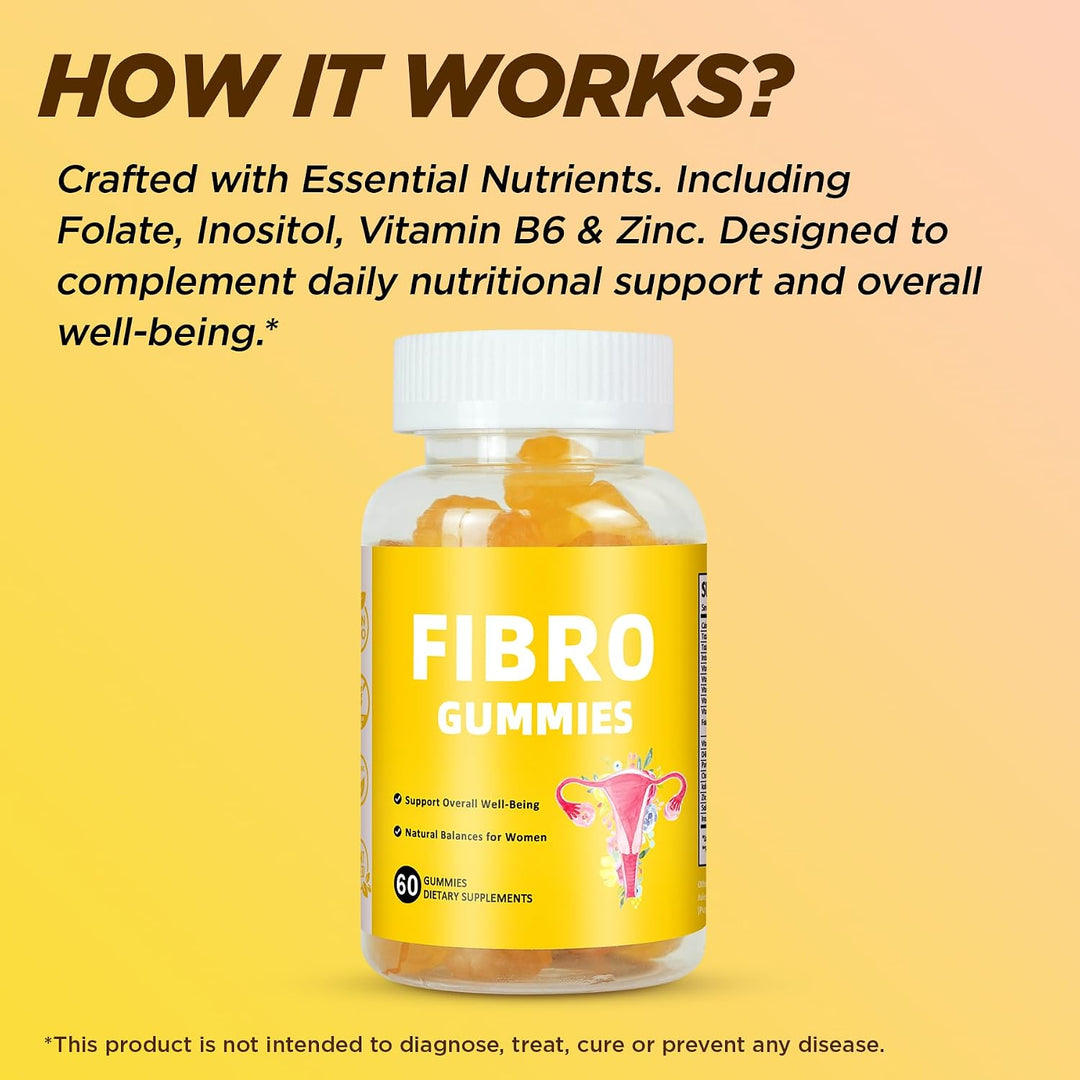 Aromlife Gomitas de Fibromas para Mujeres que Reducen los Quistes O...