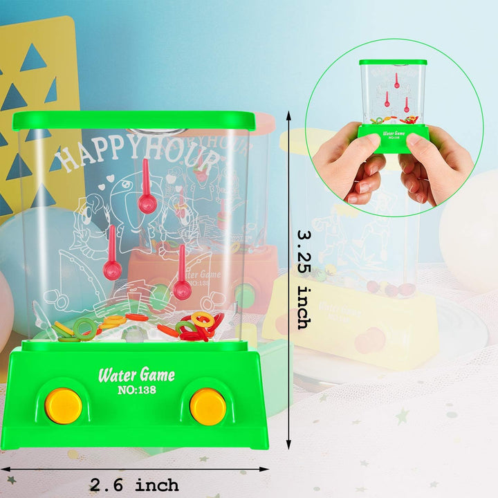 Zhanmai Juego de 16 anillos de agua de mano, juego de anillos de ag...