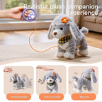 TUMAMA Juguete electrónico interactivo para cachorros de peluche, l...