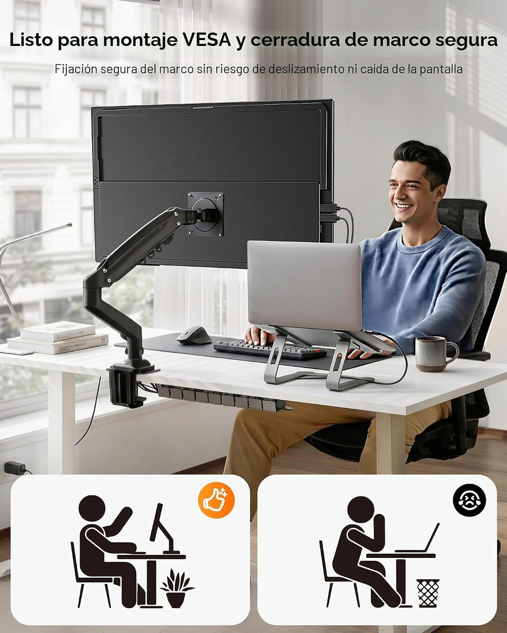 Monitor portátil de 24 pulgadas, 144 Hz, 1080P, 145% sRGB QLED, 0.1...