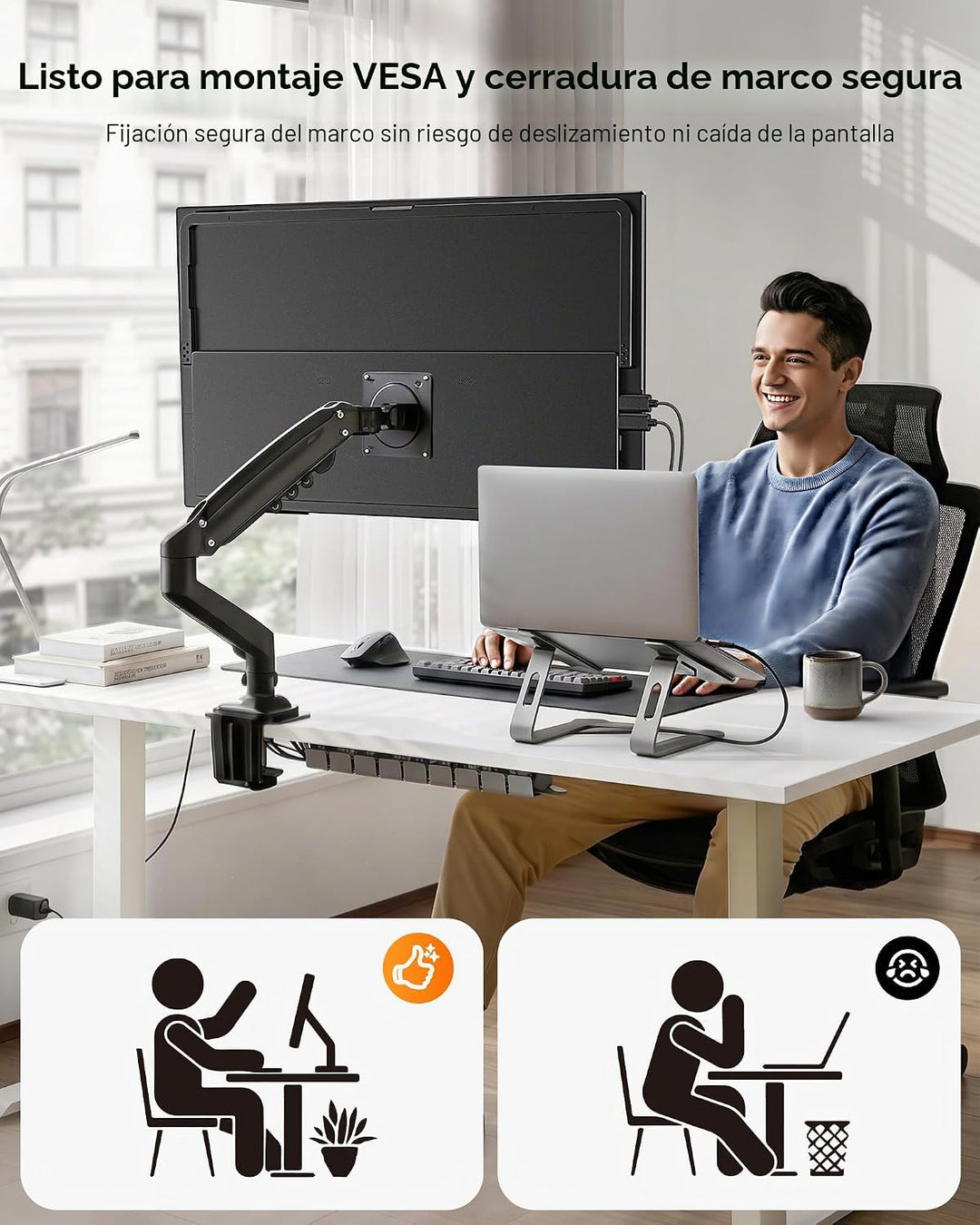 Monitor portátil de 24 pulgadas, 144 Hz, 1080P, 145% sRGB QLED, 0.1...