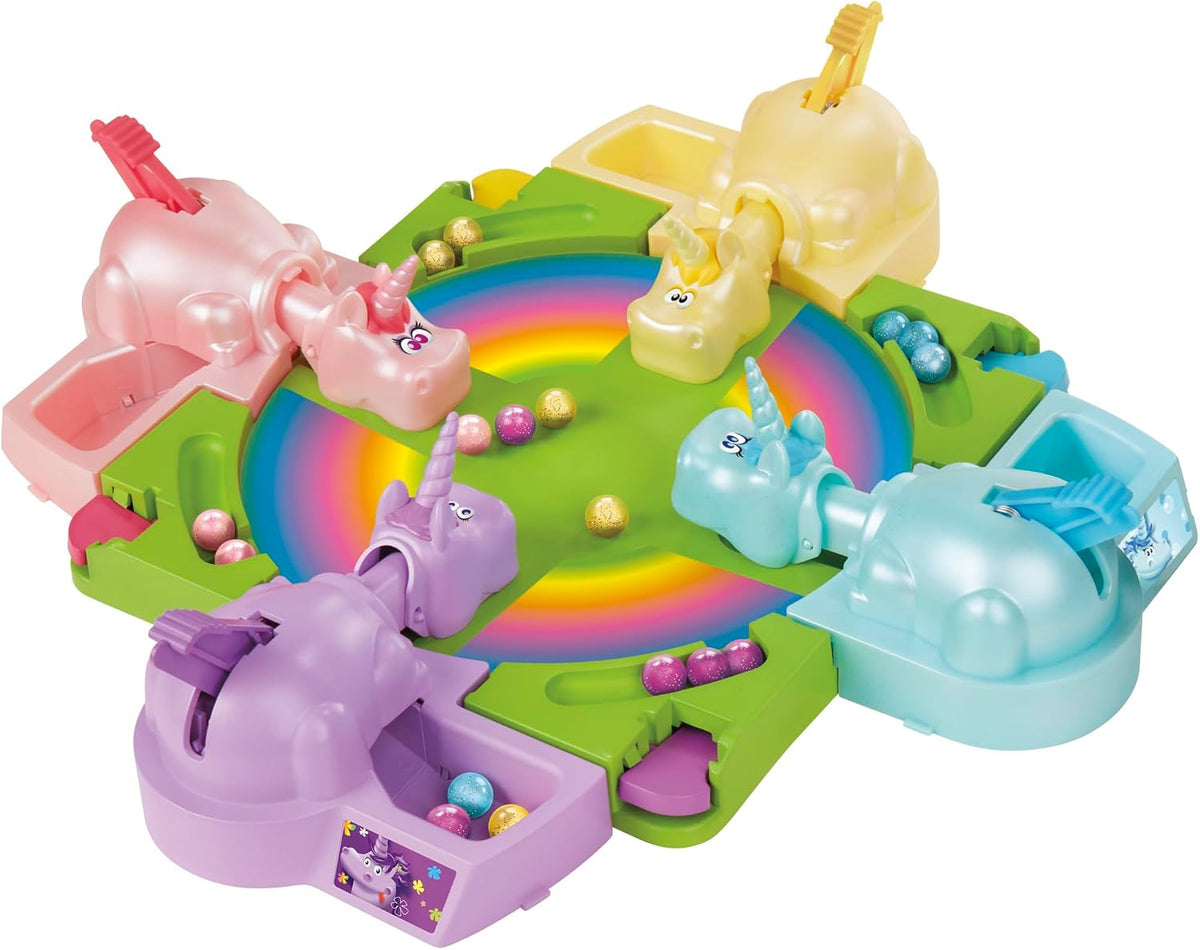 Hasbro Gaming Hungry Hipopos Unicorn Edition Juego de mesa (exclusivo de Amazon)