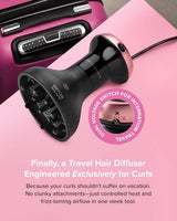 Secador de Pelo Bellissima Diffon Worldwide con Difusor para Cabell...