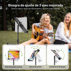 elitehood Soporte de trípode de aluminio para iPad, soporte de iPad
