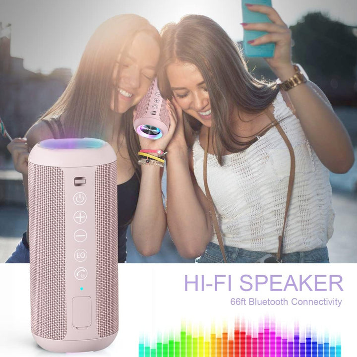 Ortizan - Parlante Bluetooth 5.3, inalámbrico, impermeable IPX7, so...