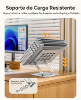 ORICO ST11 - Soporte ergonómico para computadora portátil, elevador...