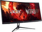 Acer Nitro Monitor Curvo para Juegos UWFHD 2560 x 1080 1800R de 29....