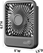 Koonie - Ventilador de escritorio USB, ventilador pequeño ultra sil...