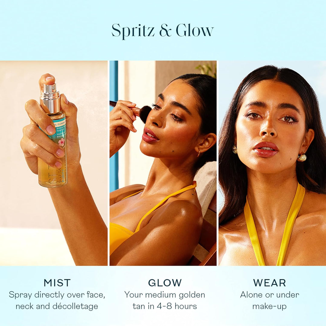 St. Tropez - Bruma facial de autobronceado Purity, brillo natural b...