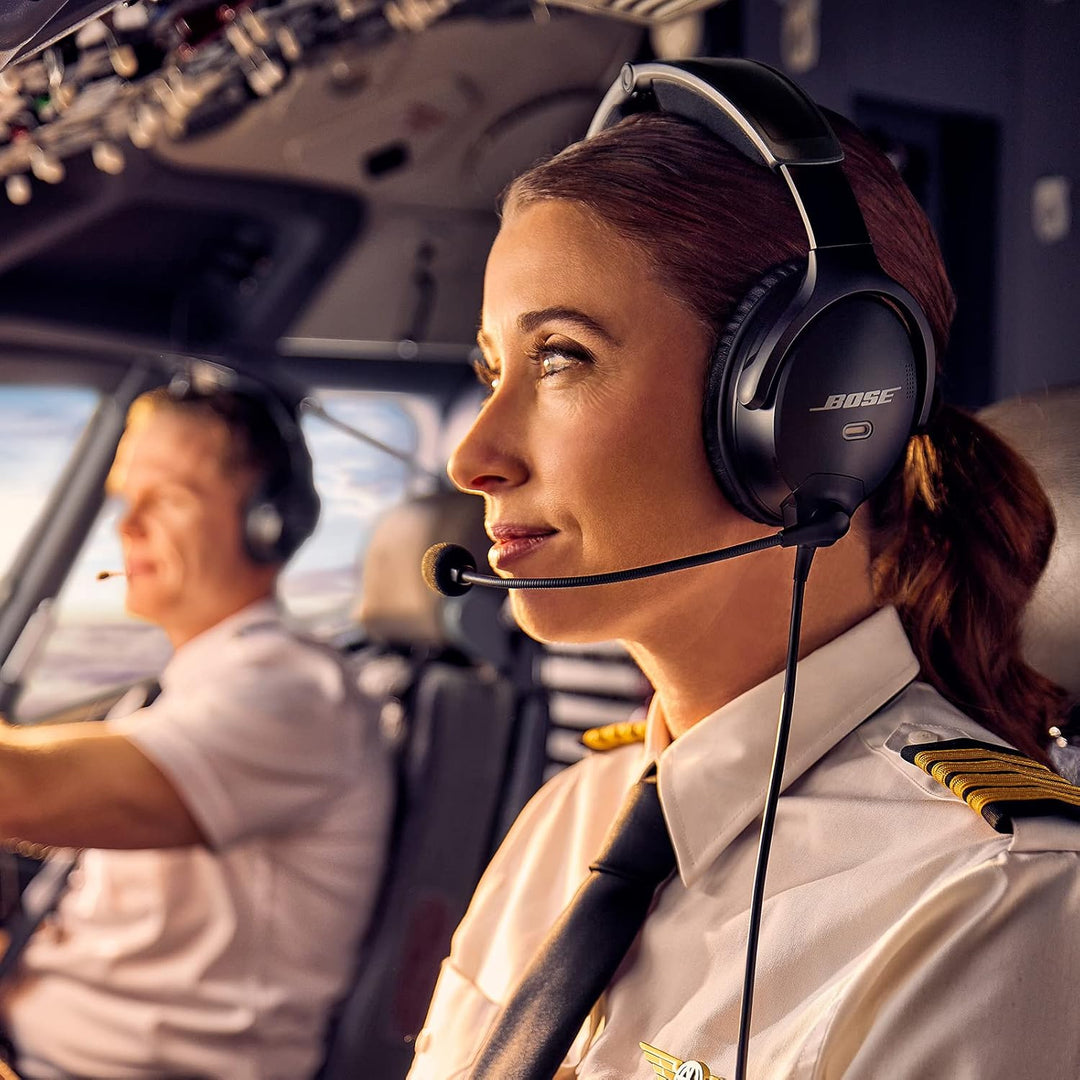 Auriculares Bose A30 Bluetooth para Aviación - Diseño Ligero y Cómo...