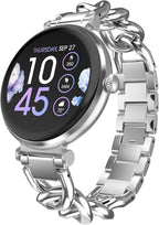 iTouch Bloom - Reloj inteligente para mujer, pantalla AMOLED de 1.32 pulgadas, rastreador de actividad física con llamadas Bluetooth, seguimiento de frecuencia cardíaca y sueño, más de 60 modos deportivos, reloj inteligente impermeable IP68 para Android y
