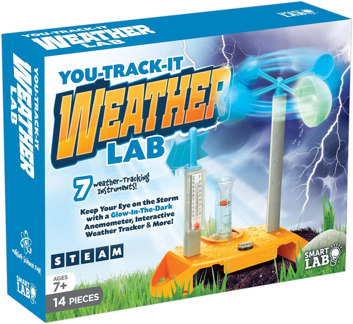 SMARTLAB Toys You-Track-It - Laboratorio meteorológico, color azul
