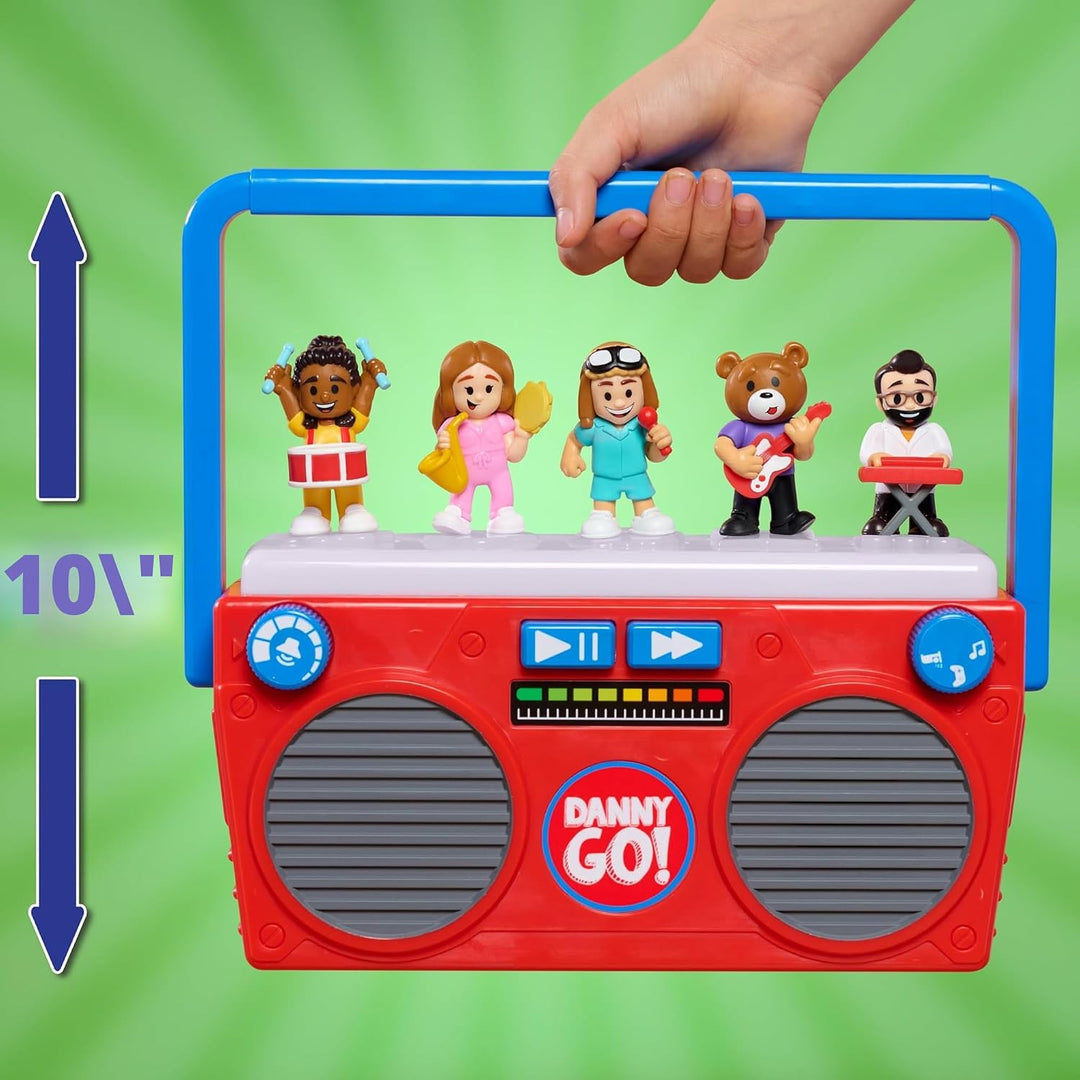 Danny ¡Vamos! Juguete de sonido interactivo Boombox de mezcla de mú...