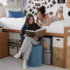 Cubrecolchón individual XL de ELEMUSE para dormitorio universitario
