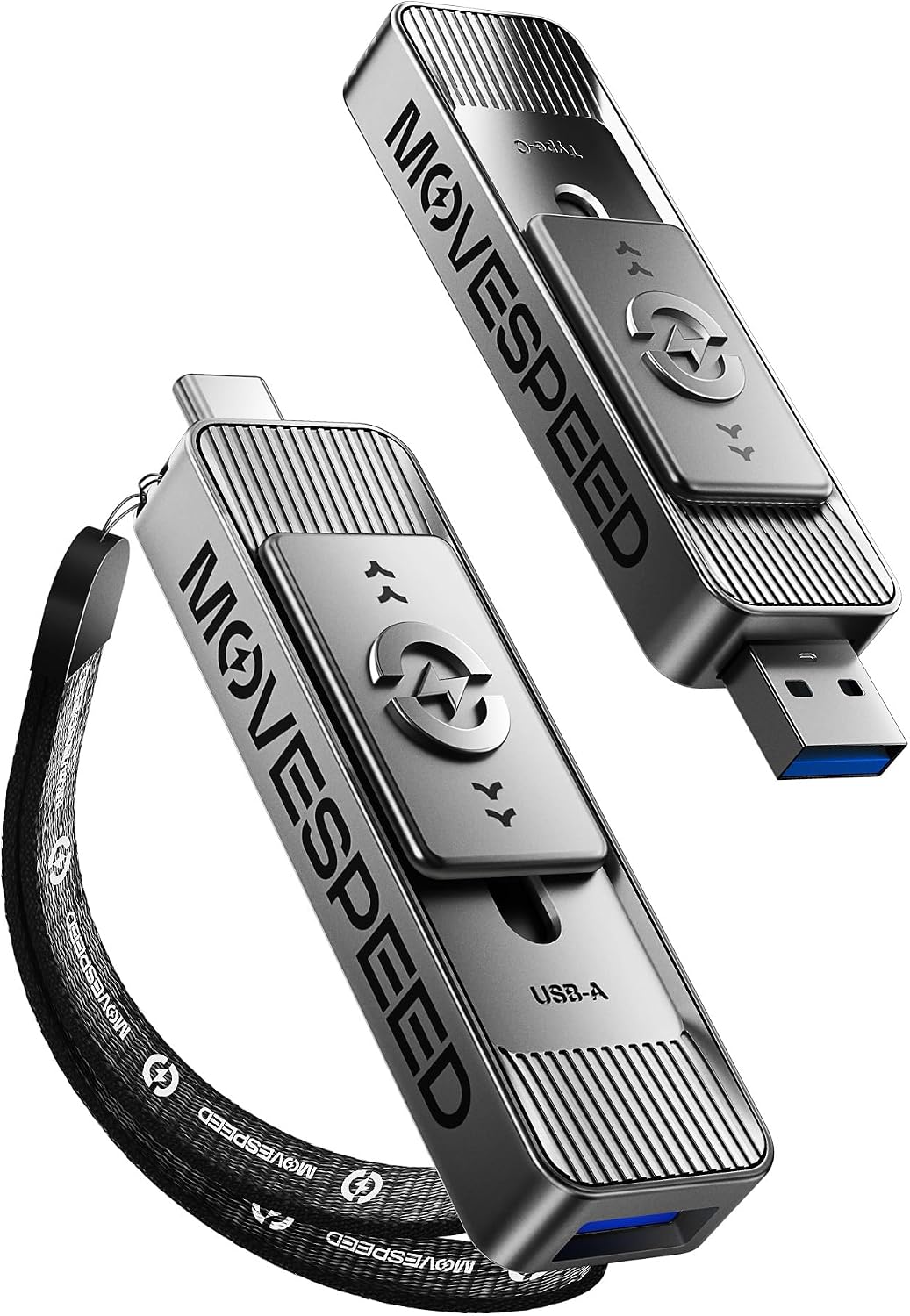 MOVE SPEED Unidades de estado sólido de 2 TB con puertos duales y d...
