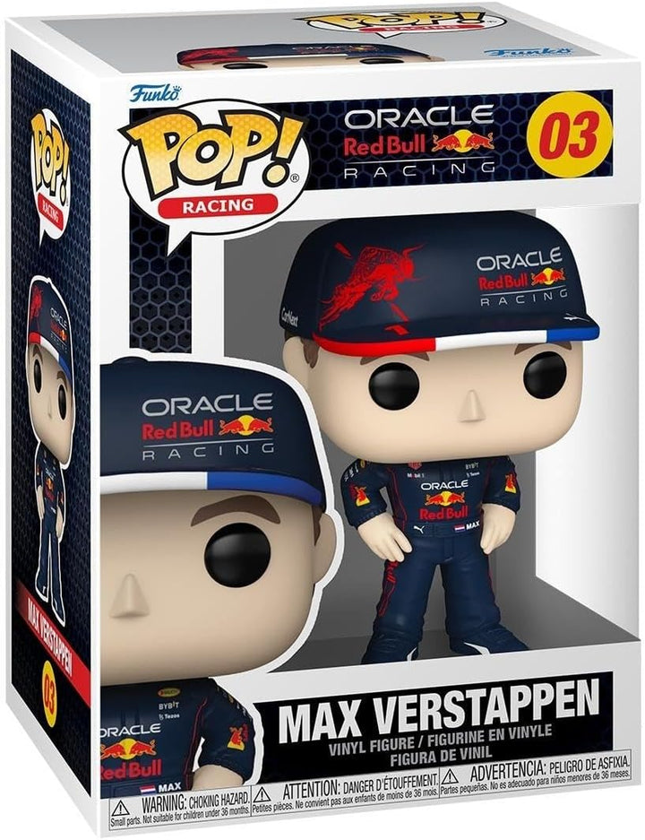 Funko Pop! Vinyl: Formula 1 - Max Verstappen - Red Bull F1 - Figura...