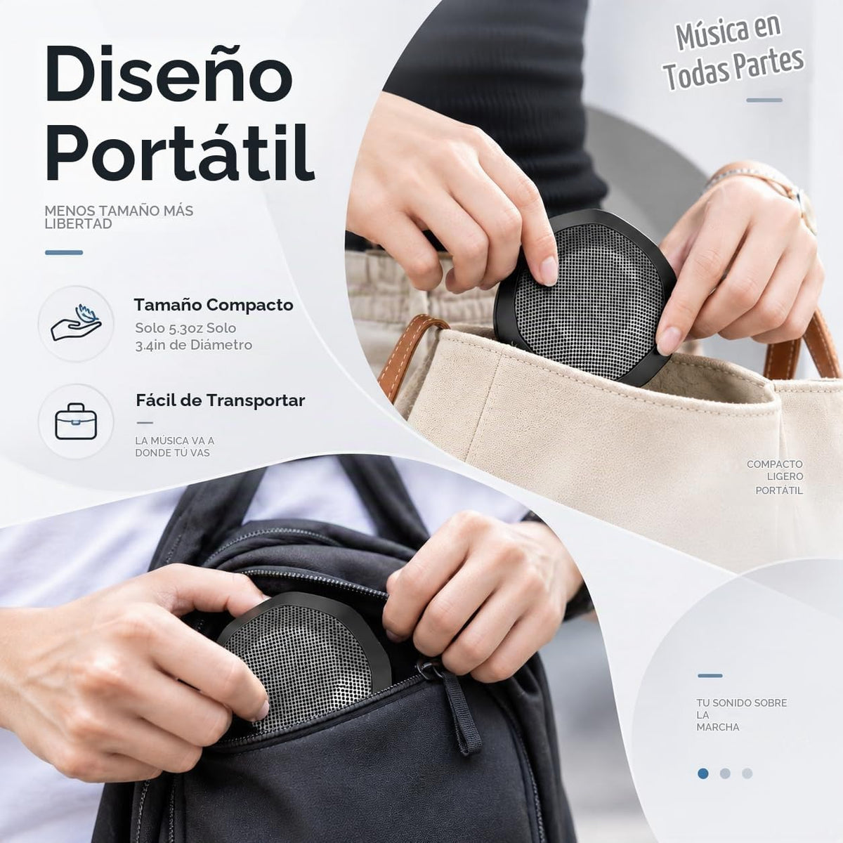 Micrófono de computadora de 360° para PC, micrófono de PC de conferencia USB, tecnología de cancelación de ruido, grabación, Skype, clase en línea, informador de cortes, Plug & Play