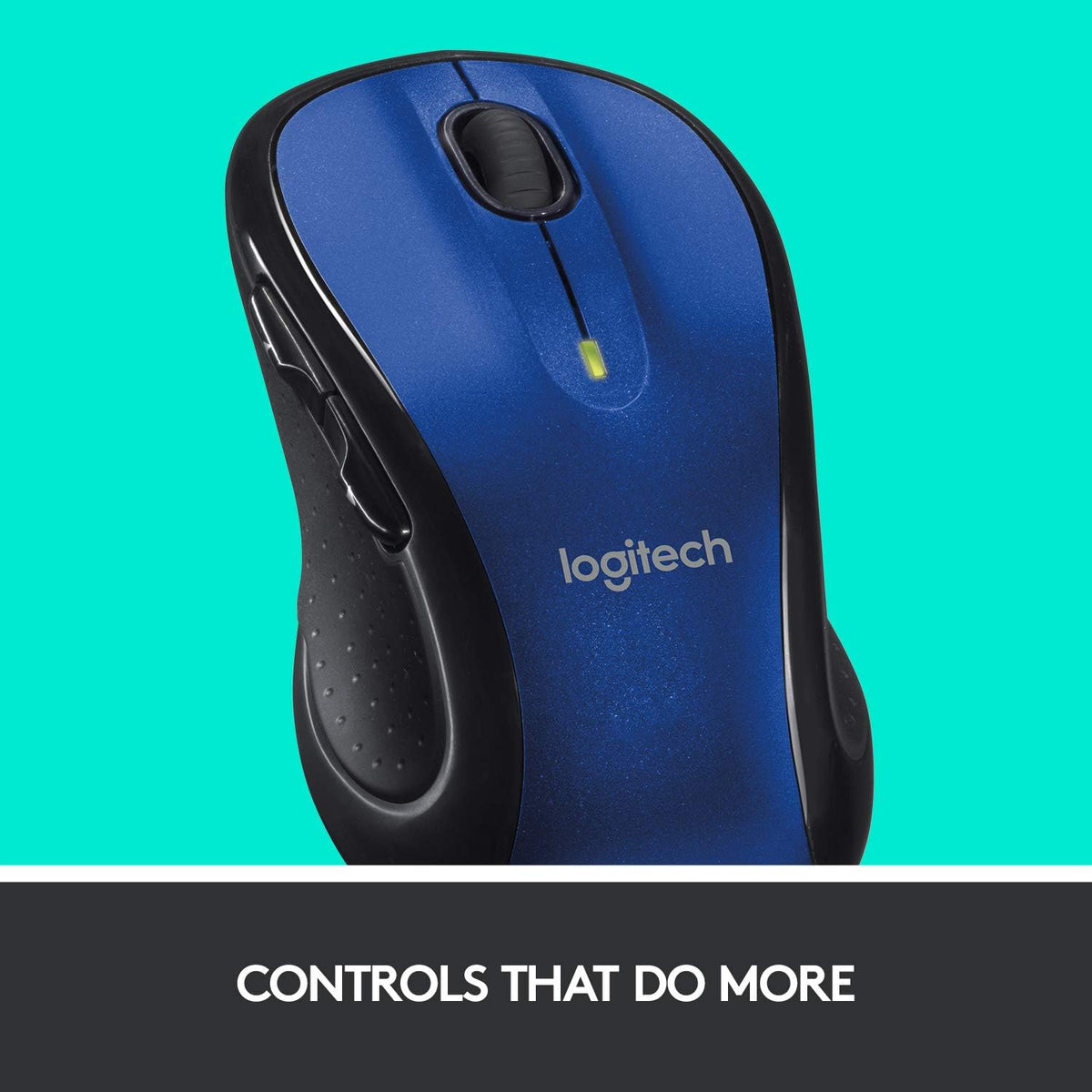 Logitech M510 - Mouse inalámbrico para computador Forma cómoda con...