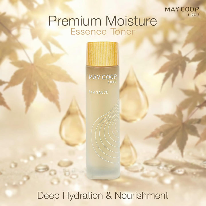 MAY COOP Raw Sauce Moisture Essence Toner | Tónico facial hidratant...