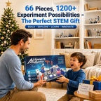 Kit de ciencia STEM para niños, juguete de exploración de circuitos