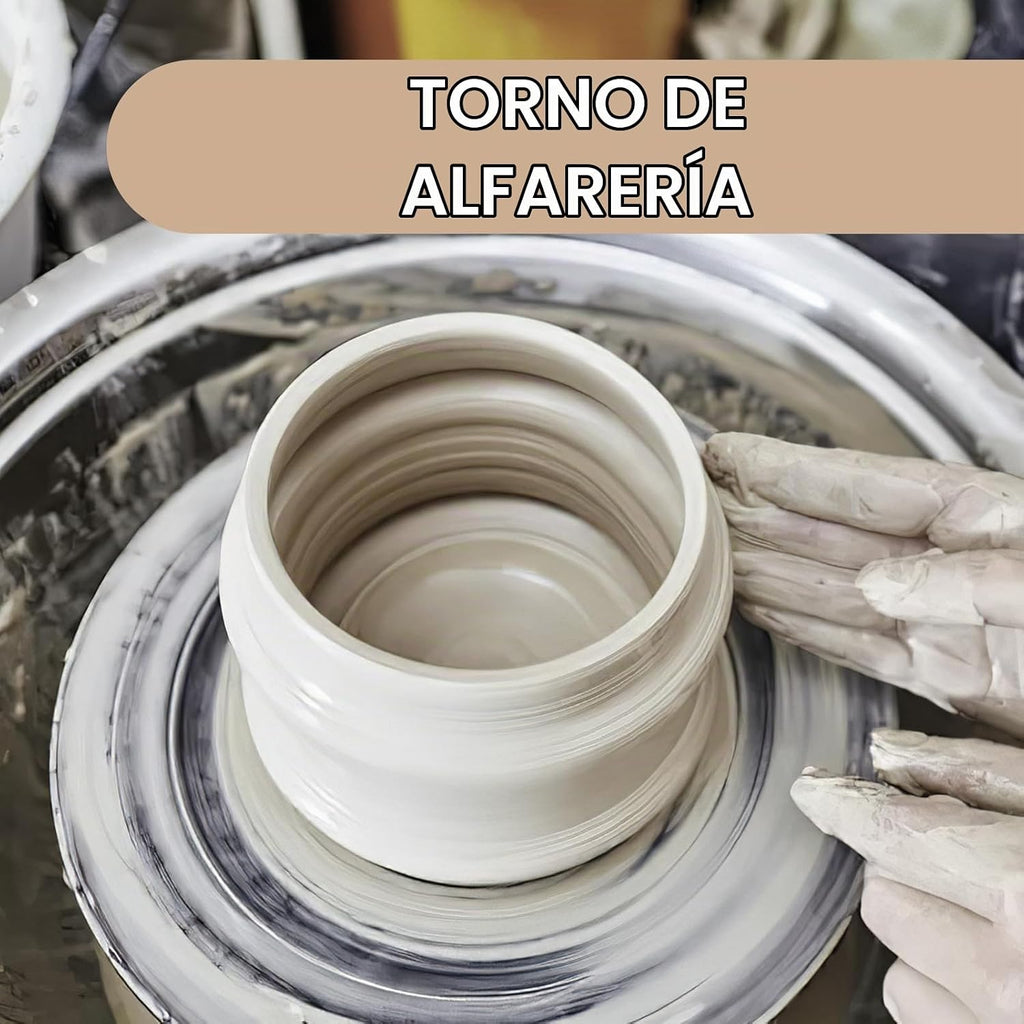 VIBRATITE - Arcilla seca al aire de 10 libras, arcilla de modelado blanca para cerámica y escultura
