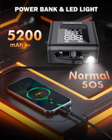AUXBEAM H4Pro - Inflador de neumáticos portátil, compresor de aire...