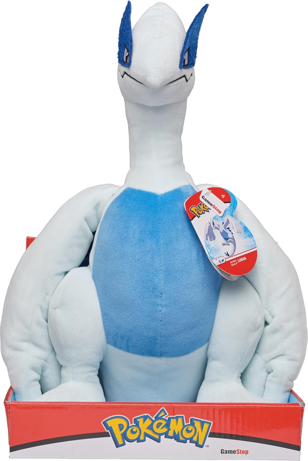 Pokemon - Peluche grande de Lugia de 12 pulgadas, con licencia ofic...
