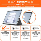 Funda para Surface Pro 9/10/11 de 13 pulgadas 2022/2024, color marrón grisáceo