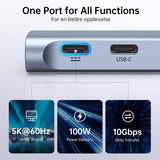 Adaptador USB C Hub HDMI para MacBook Pro\/Air M1 M2 M3 2024 2023 1...