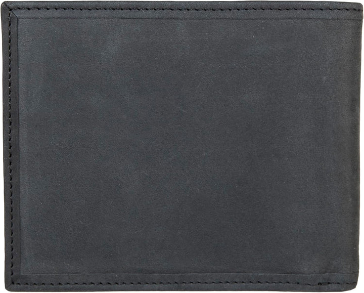 Lucky Brand Men's Bifold Wallet | ID Window | Card Slots | Genu...