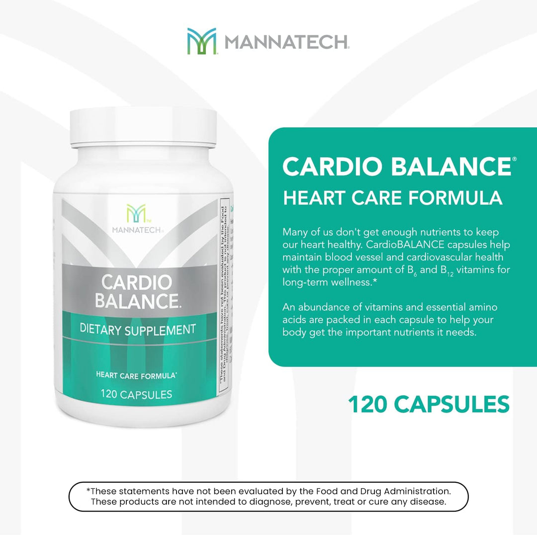 Mannatech CardioBALANCE®, formulado con ácido fólico, L-arginina y...