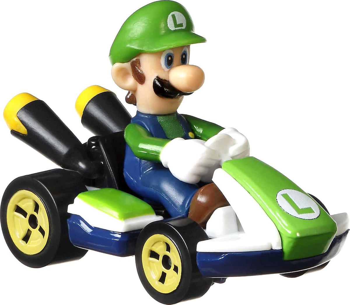 Hot Wheels Mario Kart - Paquete de 4 vehículos de los personajes favoritos de los fans que incluye 1 modelo exclusivo, regalo coleccionable para niños y fans a partir de 3 años