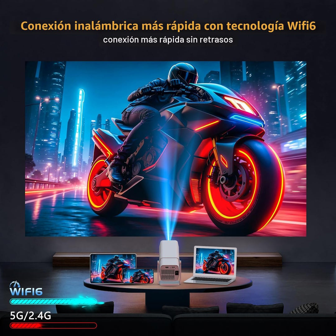 Aplicación de Netflix disponible: proyector TMY con aplicaciones in...