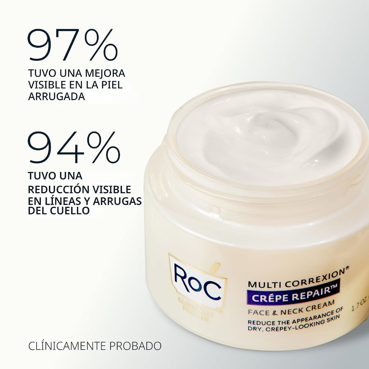 RoC Crema reparadora de arrugas antienvejecimiento diaria para cara...