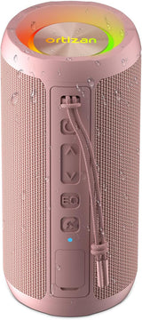 Ortizan Altavoz Bluetooth portátil inalámbrico, IPX7 impermeable, a...