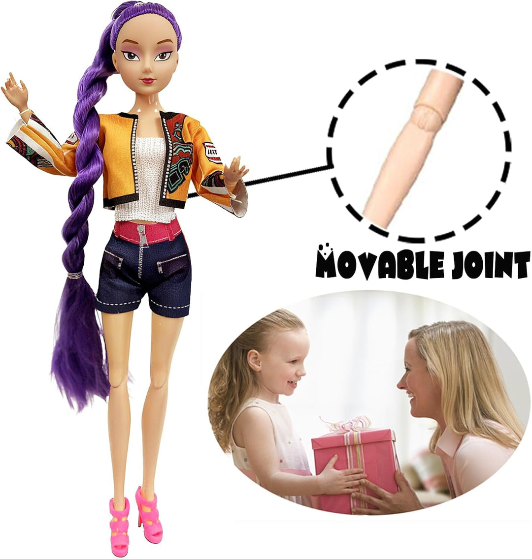 Kpop Demon Hunters - Juego de muñecas de acción de 115