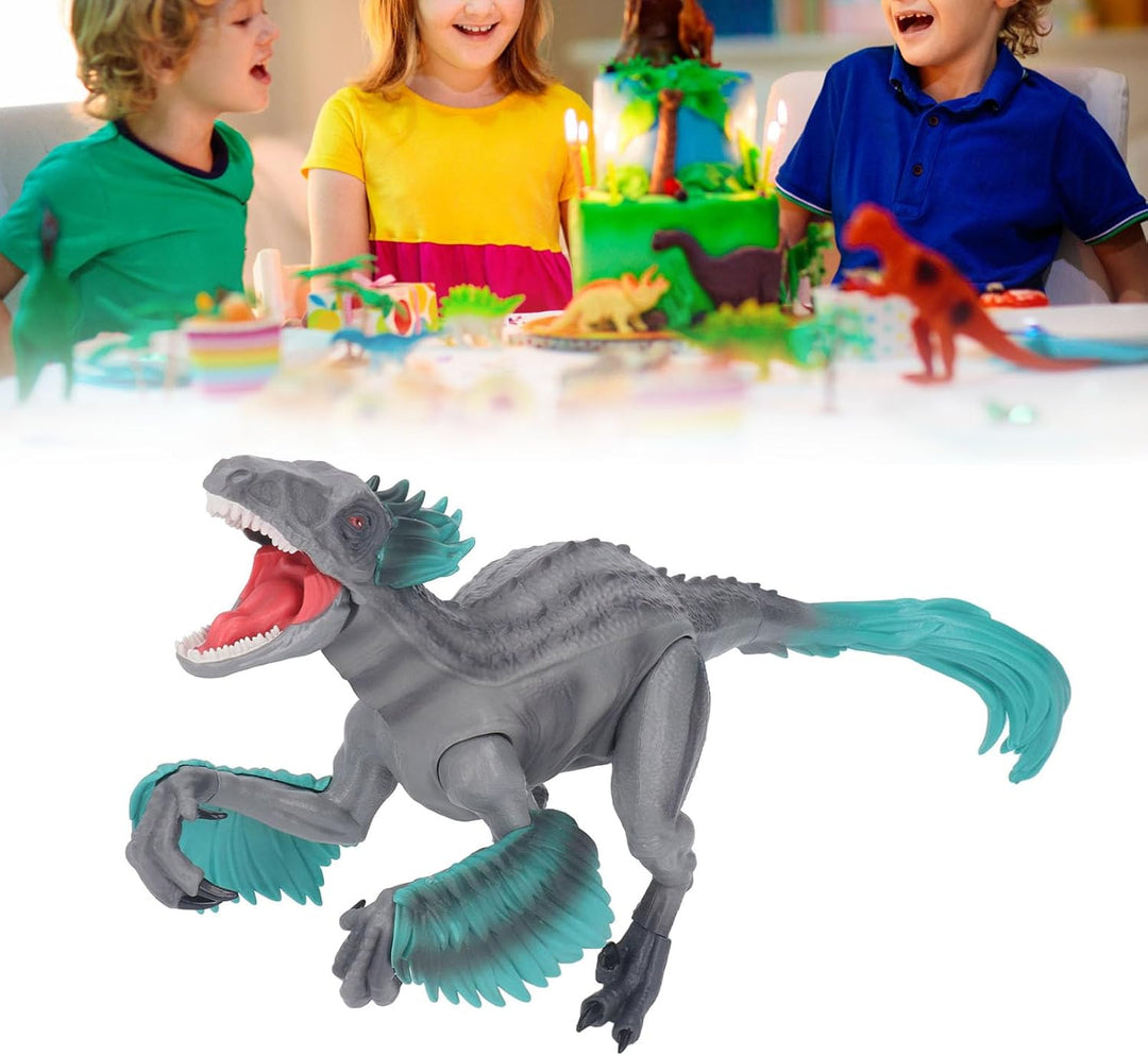 Qudinip Juguete de dinosaurio con efectos de sonido