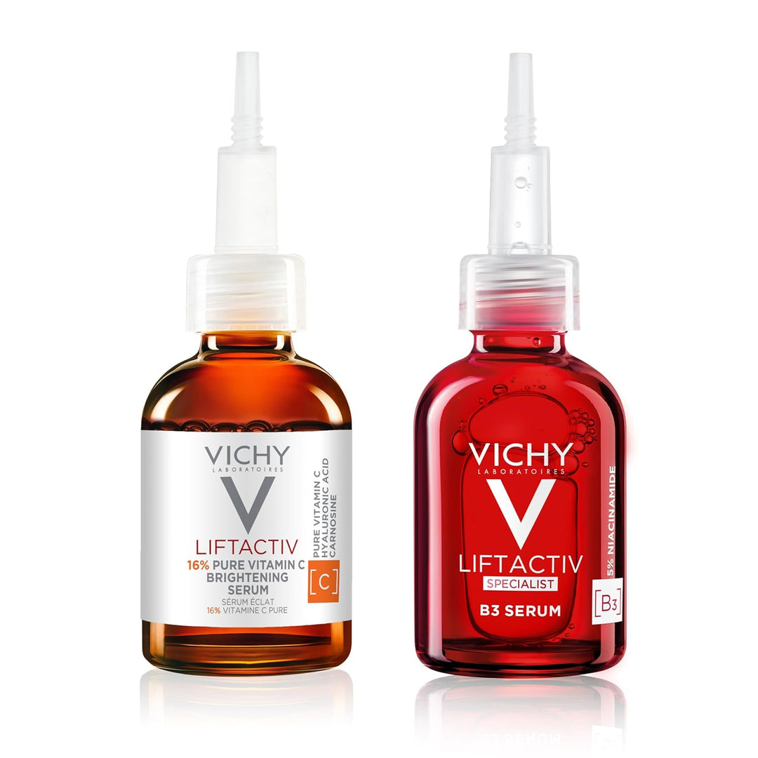 VICHY LiftActiv Suero de Vitamina C para la Cara, Suero Iluminador...